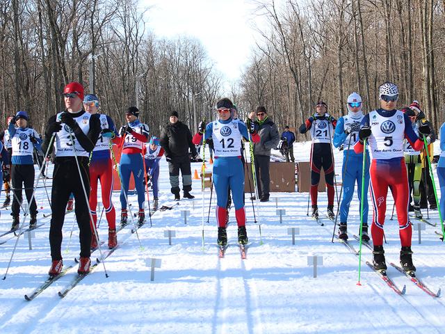 На белгородской трассе «Олимпия» впервые провели соревнования по скиатлону