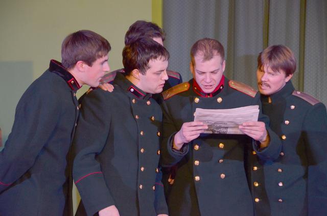 В Белгородском драмтеатре покажут спектакль о русском офицерстве