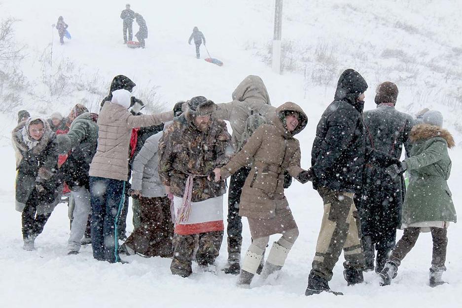 В Белгородской области впервые провели зимнюю «Маланью» - Изображение 24
