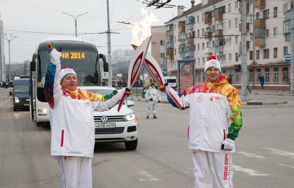 Олимпийский огонь шествует по Белгороду - Изображение 11