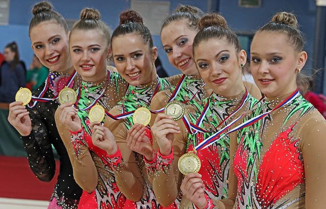 Белгородская команда вторая на чемпионате ЦФО по художественной гимнастике