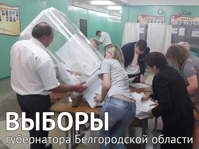 В Белгородской области проходят выборы губернатора