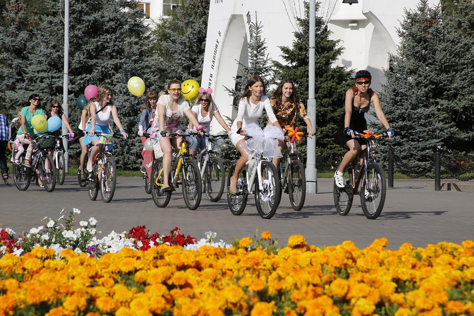В Белгороде прошёл ежегодный велодевичник - Изображение 12