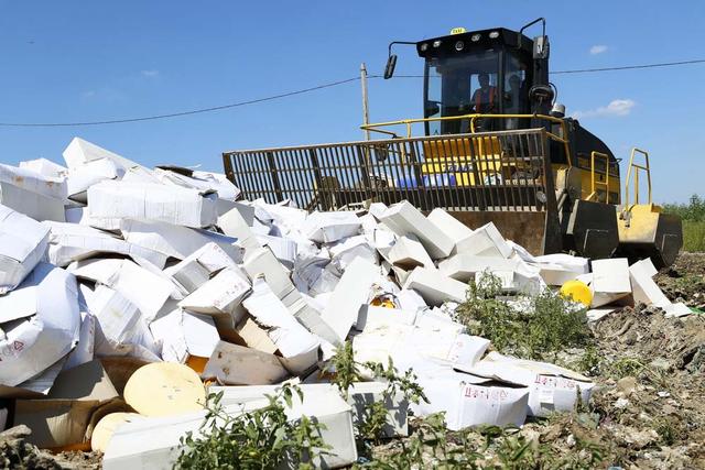  В Белгороде уничтожили почти девять тонн сыра