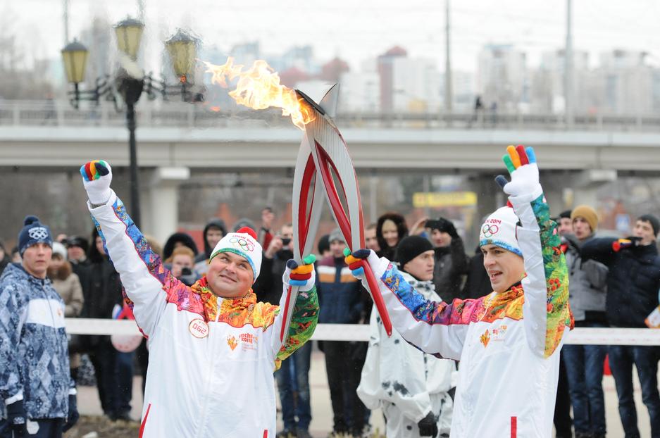 Олимпийский огонь шествует по Белгороду - Изображение 2