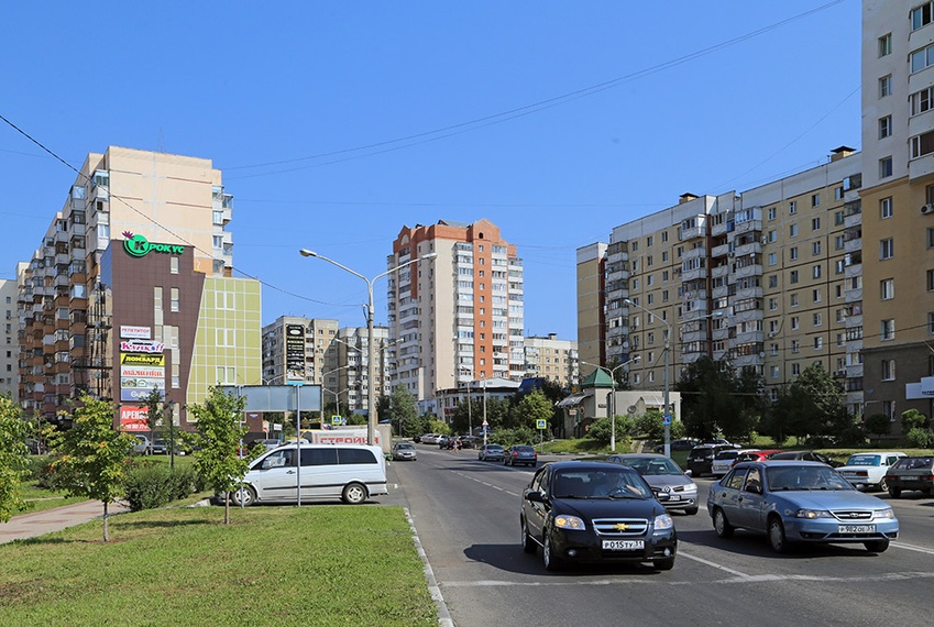 Улица Будённого в Белгороде.