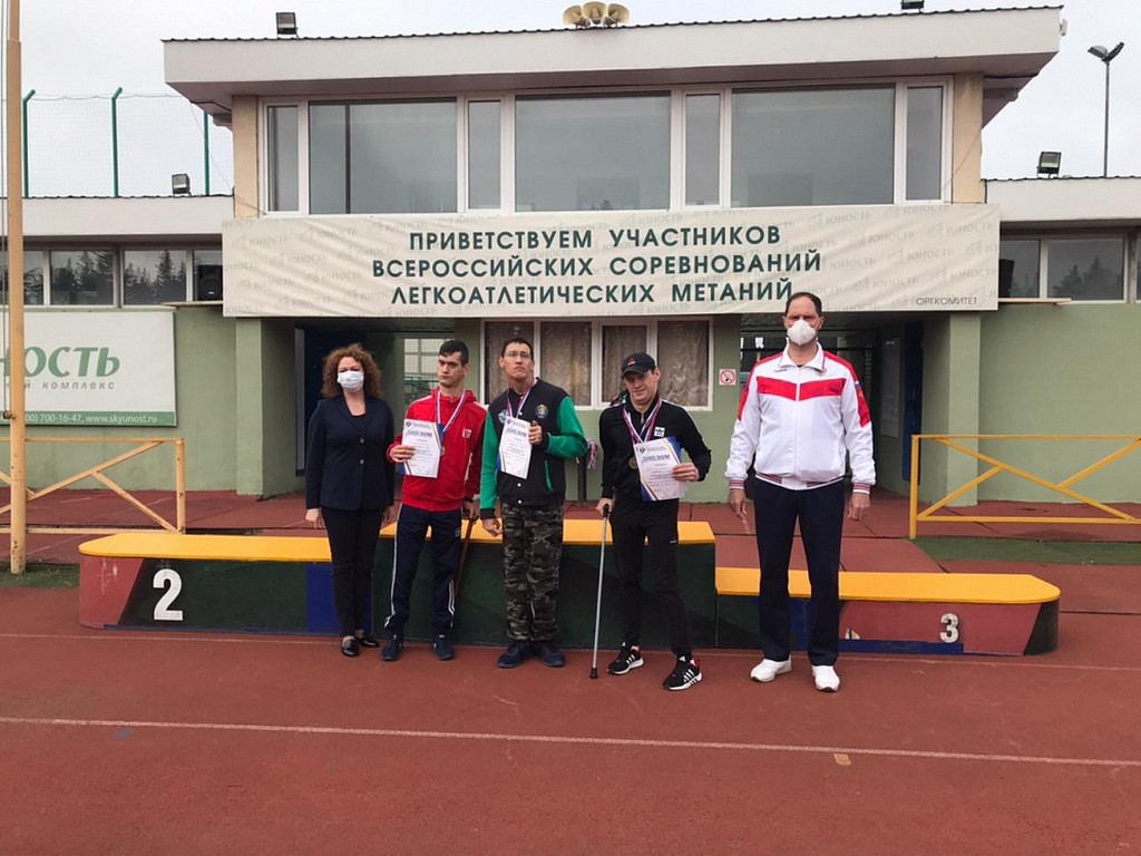 Белгородские легкоатлеты с ПОДА завоевали 8 медалей на всероссийских соревнованиях