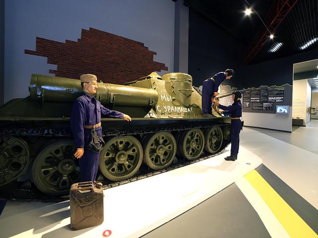 В Прохоровке открылся музей бронетанковой техники