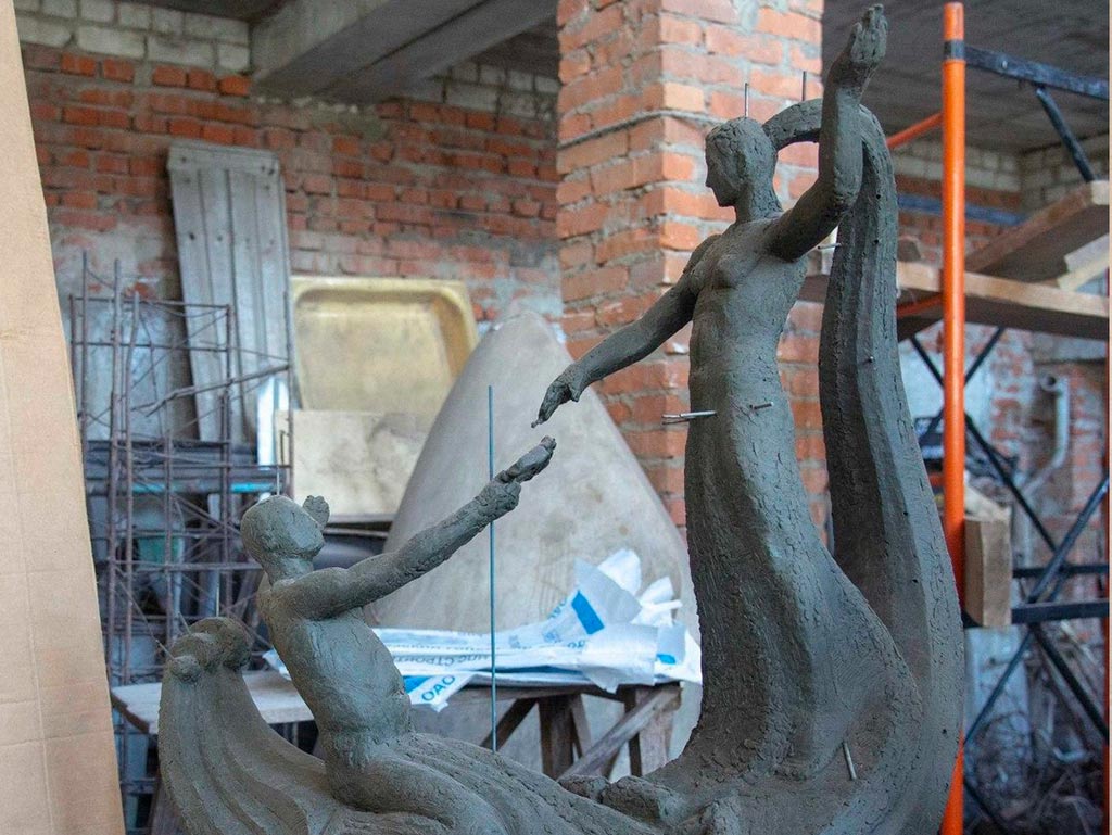 Скульптура «Встреча Везелицы и Северского Донца» вернётся в Белгород к 5 августа