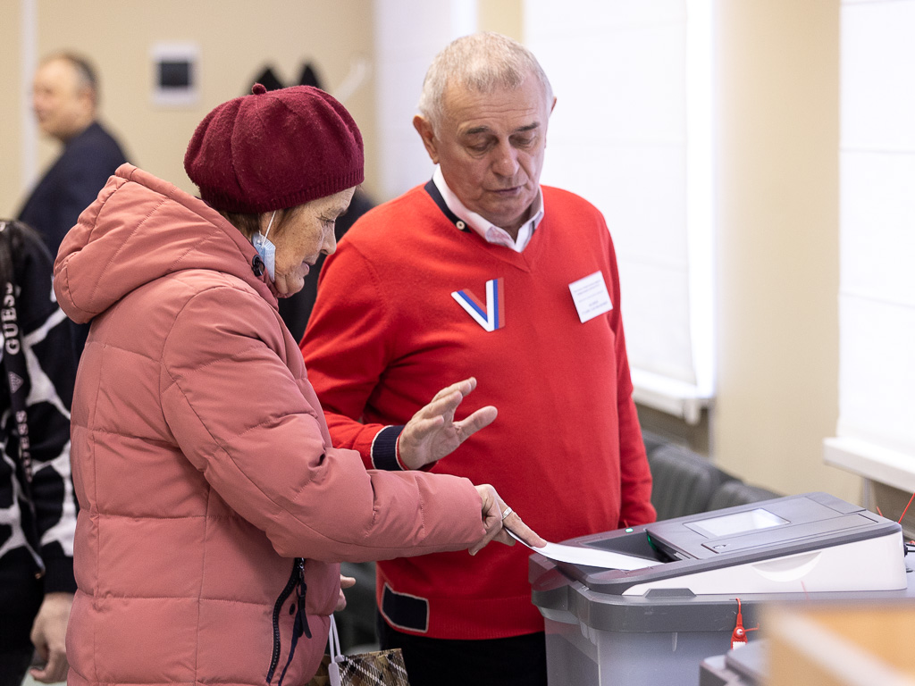 Явка избирателей на выборах президента РФ по Белгородской области составляет 77,85 %