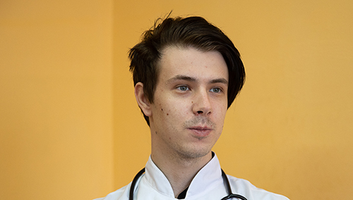 Евгений Щагин с детства мечтал стать врачом
