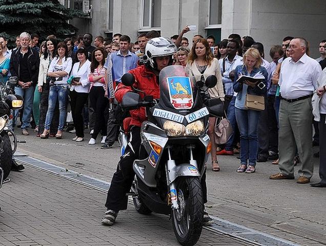 Белгородец проедет на мотоцикле 36 тысяч км за 30 дней