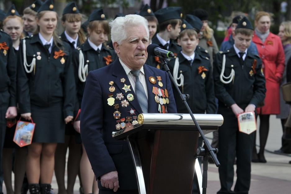 В Белгороде прошёл парад военно-патриотических клубов и кадетских классов - Изображение 18