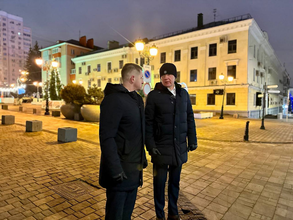 Вячеслав Гладков обсудил с мэром бюджетную политику и планы по развитию Белгорода