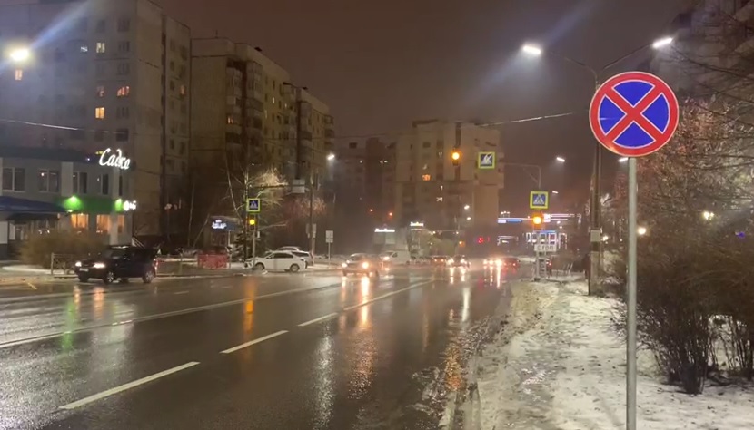 На улице Будённого в Белгороде появился светофор