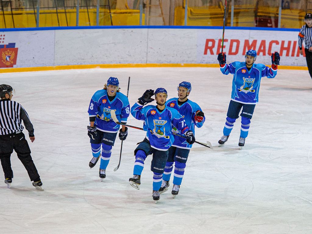 Хоккеисты «Белгорода» дважды победил питерское «Динамо-576»