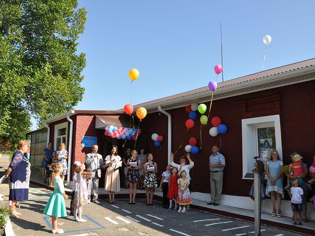 В Новооскольском районе после капремонта открыли детский сад