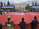 В Белгороде прошёл парад военно-патриотических клубов и кадетских классов - Изображение 11