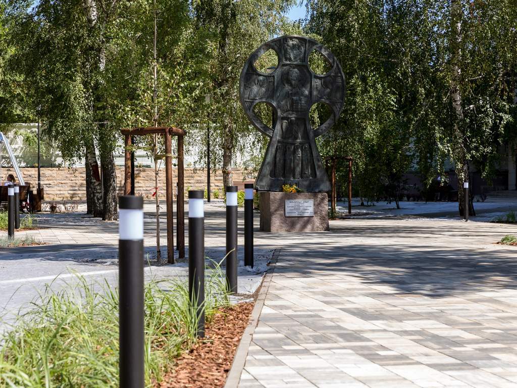 Ко Дню города в центре Белгорода реконструировали два сквера