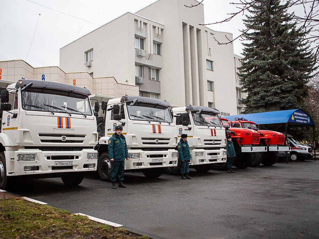 Белгородское МЧС запланировало пополнить парк спецтехники 14 автомобилями