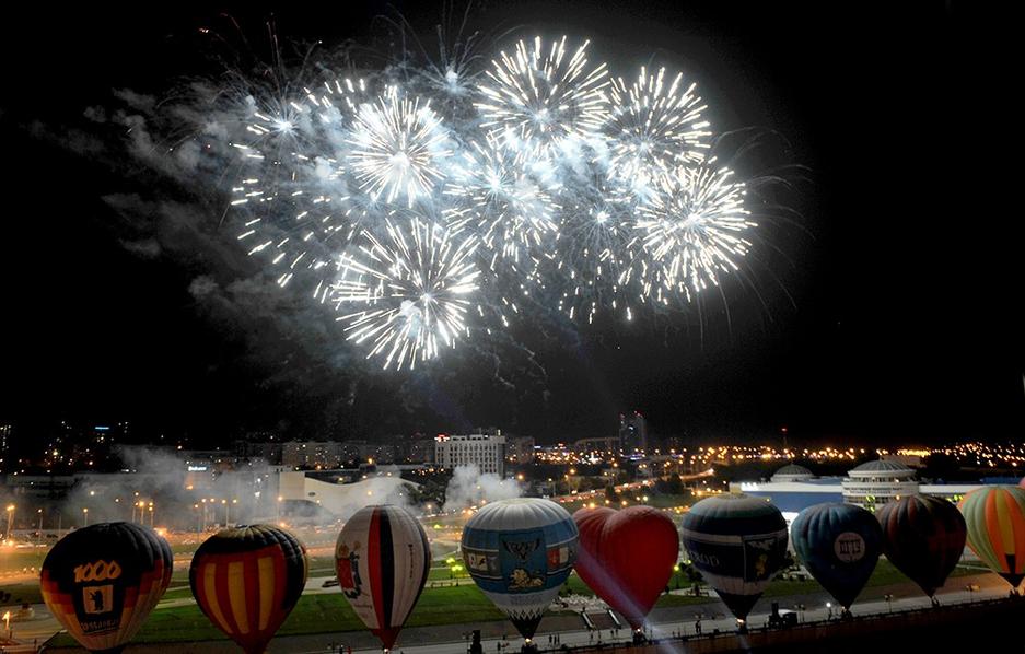 Белгород поздравили с Днём города 13 аэростатов из разных регионов - Изображение 13