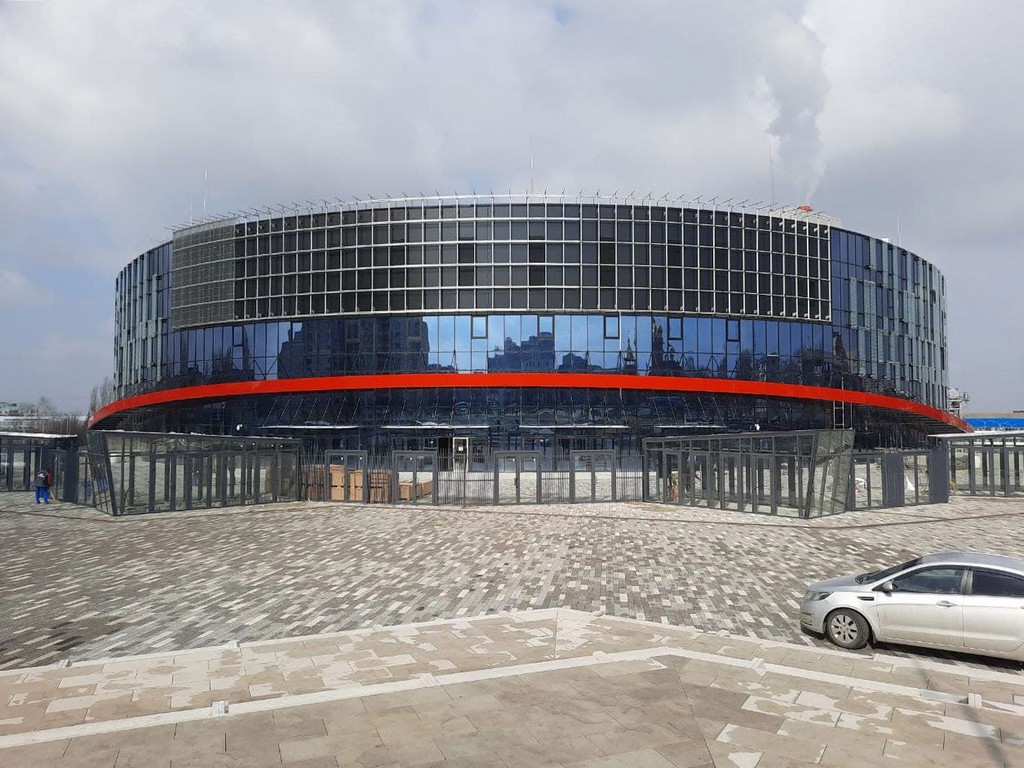 Спортивную арену в Белгороде сдадут в конце апреля
