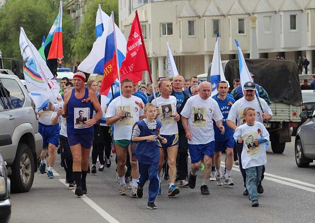 В Белгородской области в честь Дня Победы устроили легкоатлетические забеги