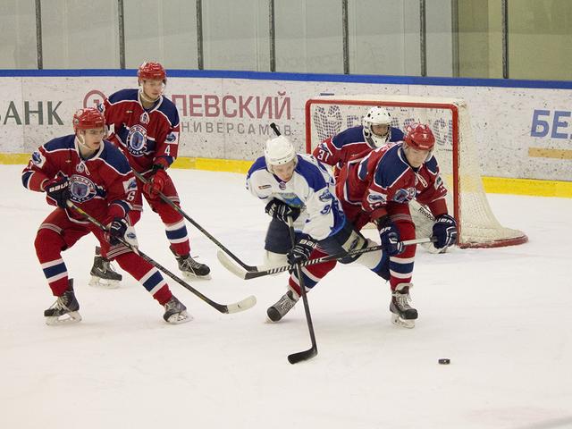 Белгородские хоккеисты упустили победу в Белоруссии