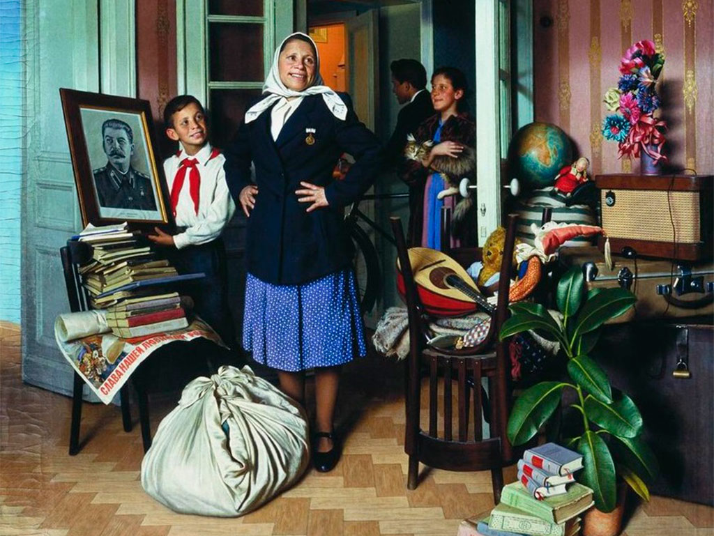 «Переезд на новую квартиру», Александр Лактионов, 1952 год