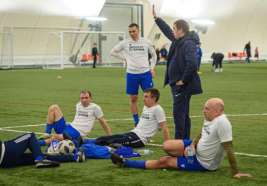 В Белгороде прошёл футбольный турнир ветеранов