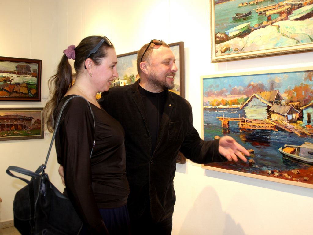В Белгороде открылась юбилейная выставка Александра Филиппова