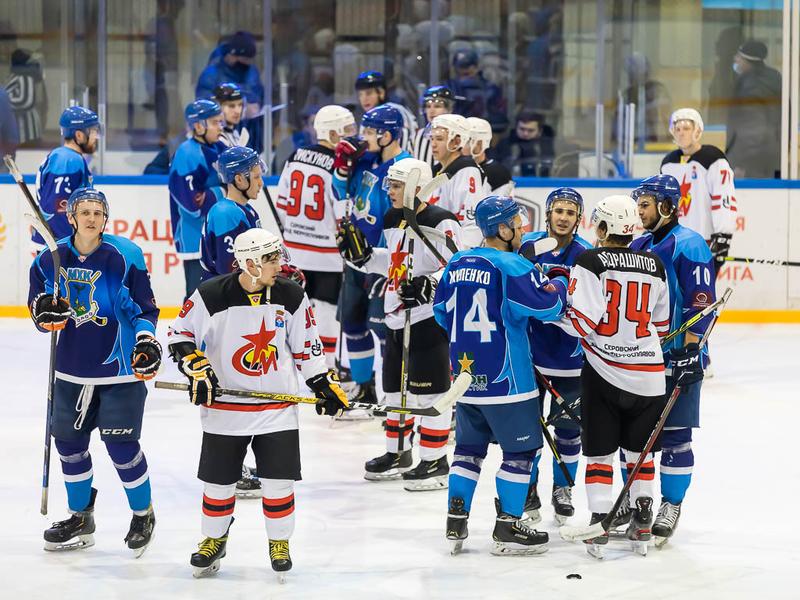 МХК «Белгород» победой завершила первый круг чемпионата (фоторепортаж)