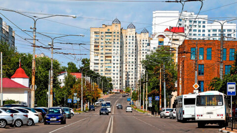 Улица Вокзальная в Белгороде