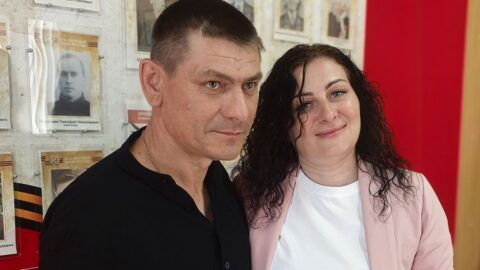 Виктор Кузьменко с женой Ириной