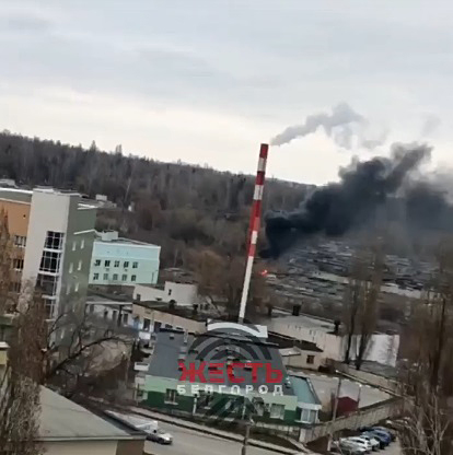 Пожар на улице Студенческой в Белгороде локализовали