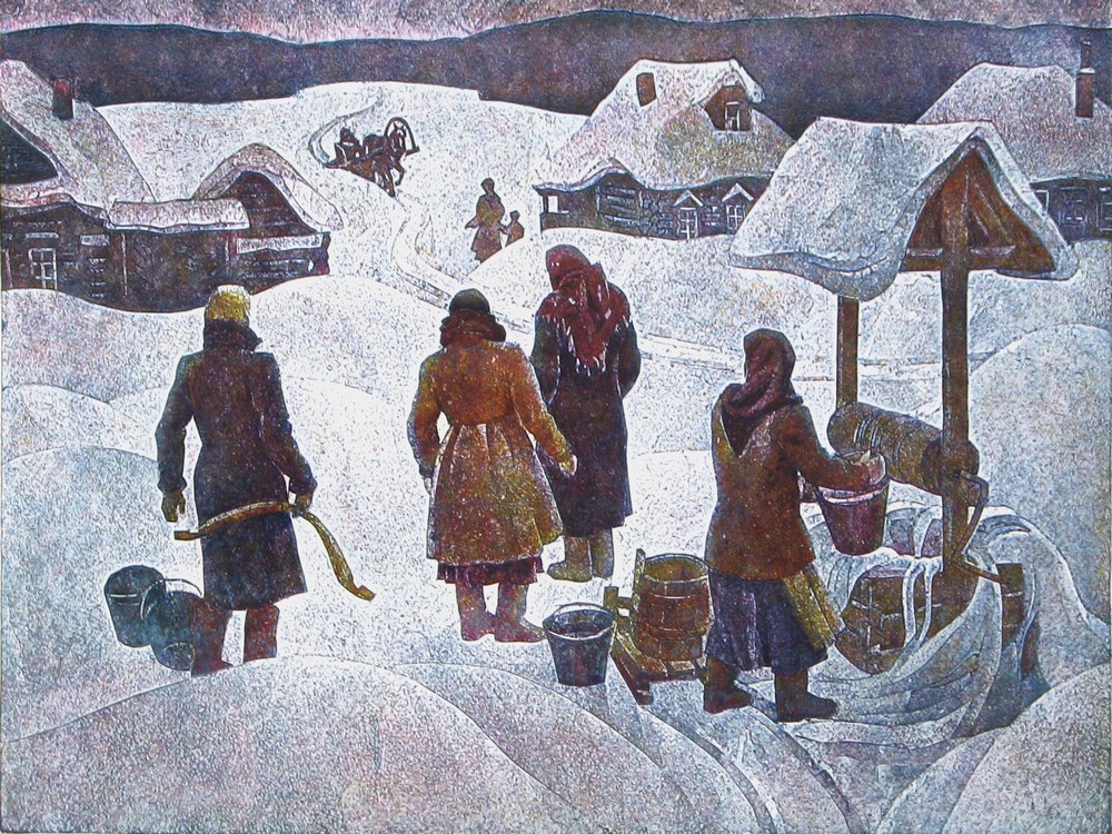 Картина Ирины Воробьёвой из фондов Белгородского государственного художественного музея