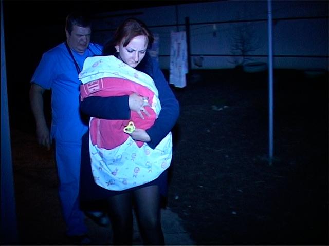 Белгородская полиция опубликовала видео задержания похитительницы младенца