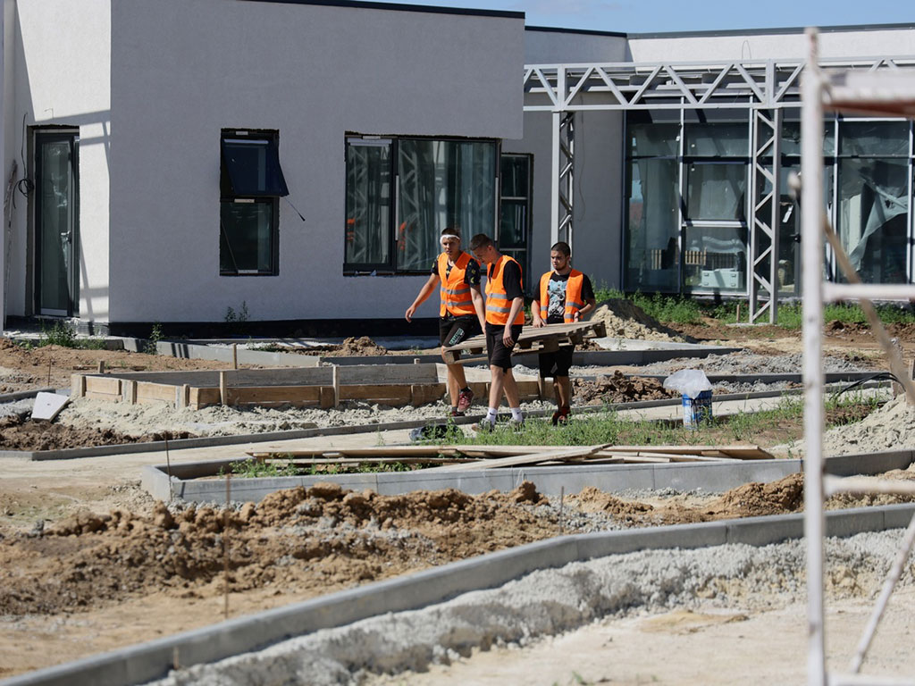 В Белгородском районе строят школу на 750 мест