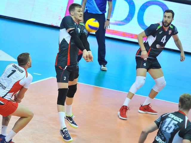 Белгородские волейболисты победили на выезде «Динамо-ЛО» – 3:0