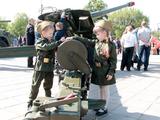 Валуйчане отметили День Победы военным парадом и шествием «Бессмертного полка» - Изображение 6