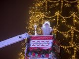 В Белгороде зажгли главную новогоднюю ёлку области (фоторепортаж)