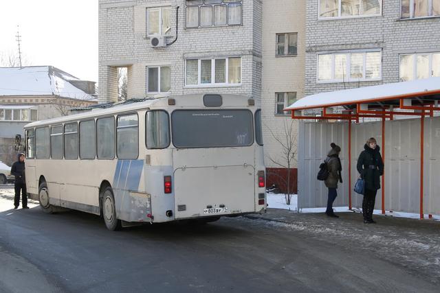 В Белгороде во время движения заискрилась маршрутка № 107