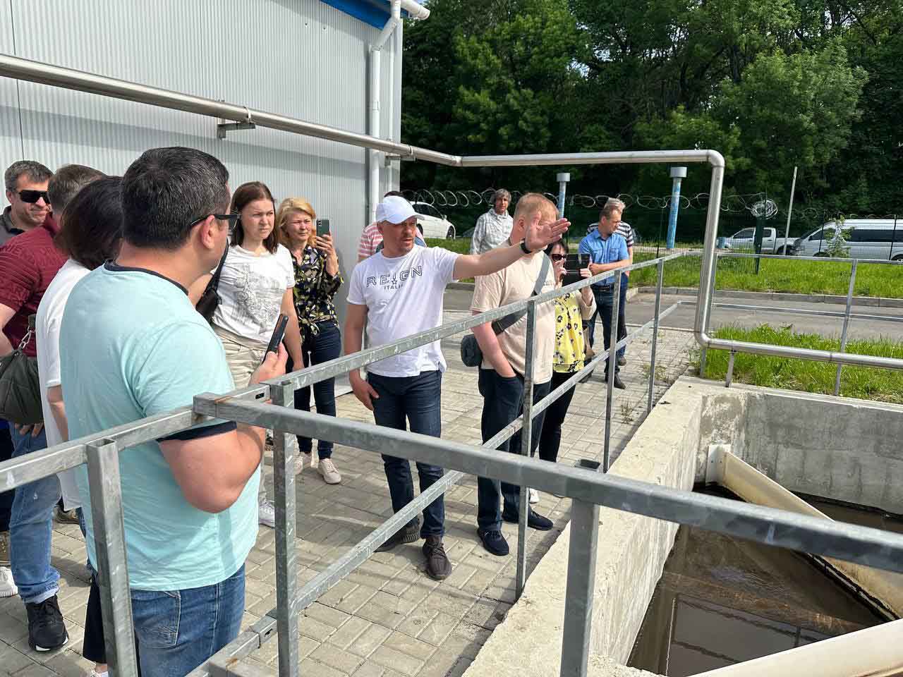 Жители Белгородского района посмотрели, как устроены современные очистные сооружения