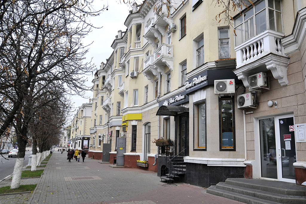 Белгородские предприниматели смогут в течение 5 лет не менять утверждённые уличные вывески