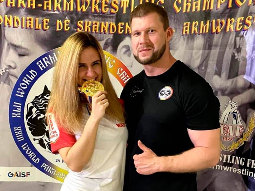 Белгородка Анжелика Башмина выиграла чемпионат мира по армрестлингу