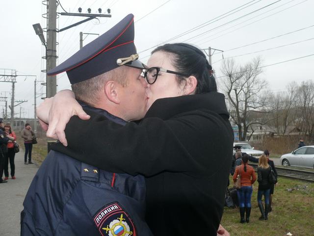 Полицейские Белгородской области вернулись домой из командировки в Сочи