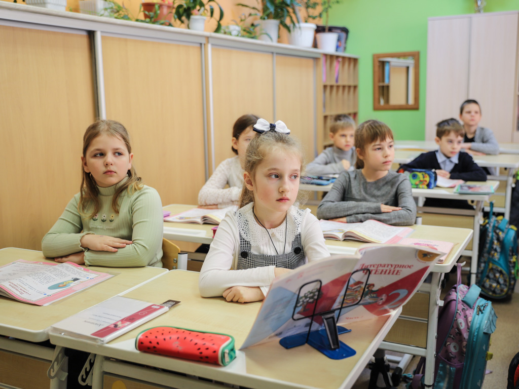 Большая часть учеников школы № 1 в Северном Белгородского района предпочла очный формат