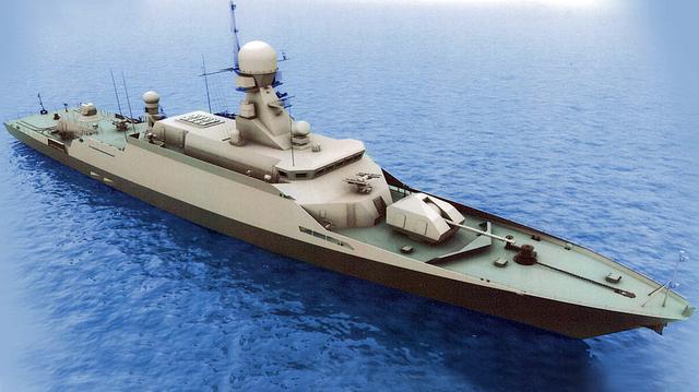 Для Черноморского флота России построят корабль «Грайворон»