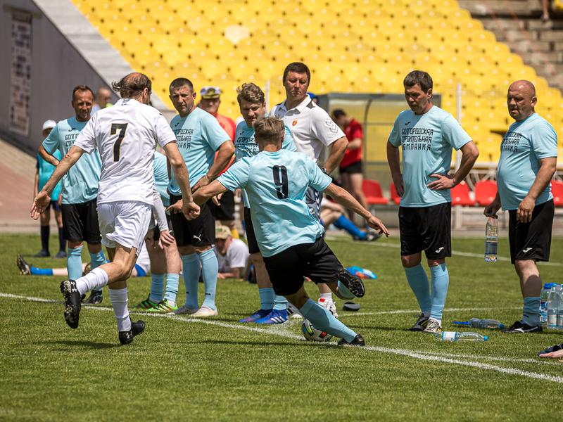 В Белгороде прошёл турнир легенд российского футбола (фоторепортаж)