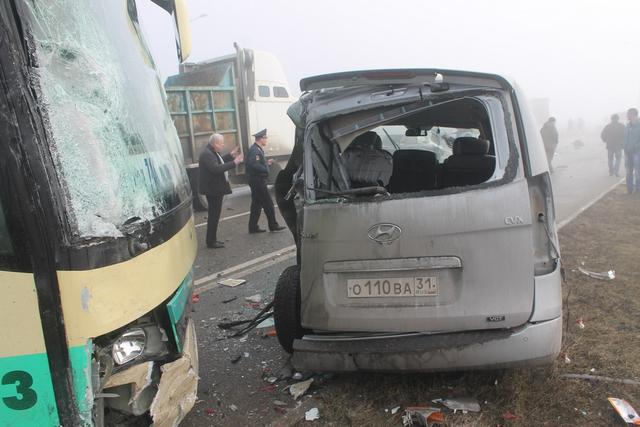 10 человек пострадали в ДТП в Корочанском районе